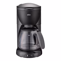 Braun KF560, Macchina da caffè con filtro, Caffè macinato, 1100 W, Nero