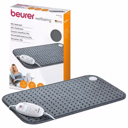Beurer HK 123 Termoforo Formato XXL con 3 Livelli di Temperatura, morbido e facile da pulire in lav