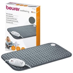 Beurer HK 123 Termoforo Formato XXL con 3 Livelli di Temperatura, morbido e facile da pulire in lav 1 pz Cuscino termico