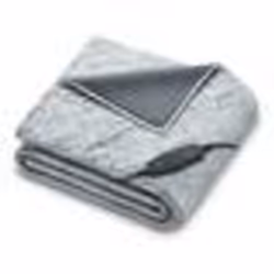 Beurer Termocoperta HD 75 Nordic Grey Green Planet coperta termica traspirante in grigio di tendenz