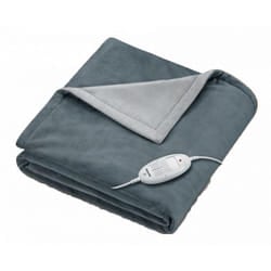 Beurer HD 75 Termocoperta Morbida Coperta Riscaldata, 6 Livelli di Temperatura, Lavabile in Lavatri 1 pz Set combinato