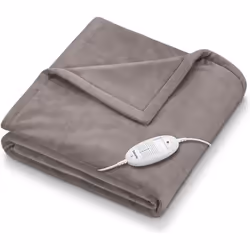 Beurer HD 75 Coperta elettrica 100 W Grigio Tessuto felpato
