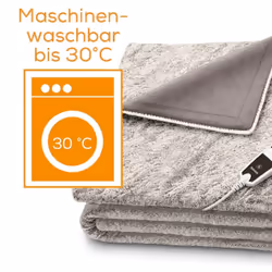 Beurer Coperta riscaldante elettrica nordica HD 150 XXL con spegnimento automatico, 200 x cm, 6 1 pz Set combinato - Vista aggiuntiva 4