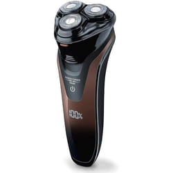 Beurer HR 8000 Rasoio a Testine Rotanti Elettrico senza Fili, con Accessorio per Barba e Basette 1 pz Set combinato