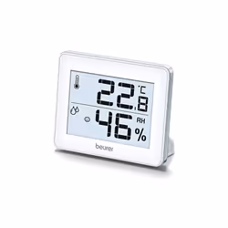 Controllo ideale del clima interno: il termometro con funzione di igrometro misura non solo la temperatura ma anche l'umidità ...