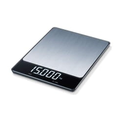 Beurer - ks 34 Bilancia da Cucina con Portata fino a 15 Kg Inox