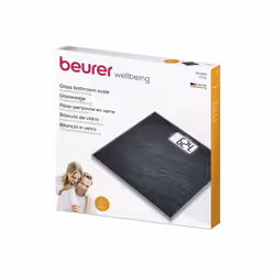 Beurer GS 203 Slate Bilancia in Vetro, Effetto Ardesia, Design Sottile, lcd 1 pz Set combinato - Vista aggiuntiva 3