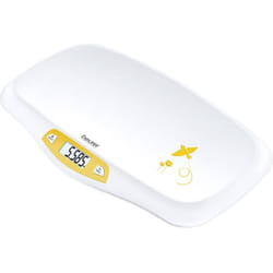 Beurer BY 80 Bilance per bambini digitale Portata max.=20 kg Bianco, Giallo