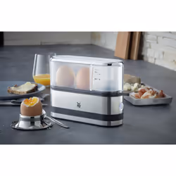 WMF KITCHENminis 0415020011 2 uovo/uova 250 W Nero, Acciaio inox - Vista aggiuntiva 6