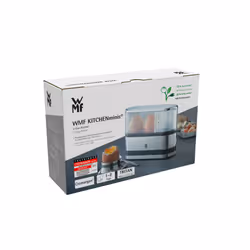 WMF KITCHENminis 0415020011 2 uovo/uova 250 W Nero, Acciaio inox - Vista aggiuntiva 7