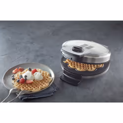 WMF Lono 04.1521.0011 piastra per waffle 5 waffle 900 W Nero, Cromo - Vista aggiuntiva 6