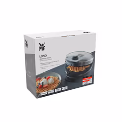 WMF Lono 04.1521.0011 piastra per waffle 5 waffle 900 W Nero, Cromo - Vista aggiuntiva 7