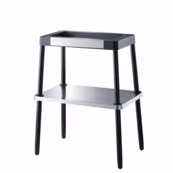 WMF 61.3024.5144, Supporto per griglia, Acciaio inox, Plastica, Acciaio inox, 1 ripiani, Rettangolare, 370 mm