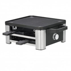 WMF 61.3024.5155 griglia per raclette 4 persona(e) Nero, Acciaio inox