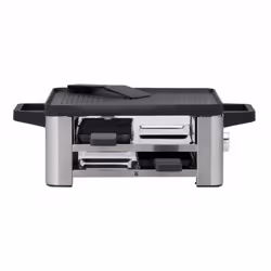 WMF 61.3024.5155 griglia per raclette 4 persona(e) Nero, Acciaio inox
