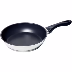 Bosch HEZ390230, Rotondo, Pentola per sauté, Nero, Acciaio inox, Induzione, 22 cm, 1,15 kg