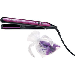 Bosch PHS9460 messa in piega Piastra per capelli Caldo Nero, Viola 31 W