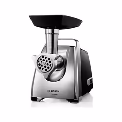 Bosch MFW67440 tritacarne 2000 W Nero, Acciaio inox - Vista aggiuntiva 4