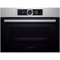 Bosch CSG656BS1, Forno elettrico, 47 L, 3300 W, 47 L, 30 - 25 °C, Nero