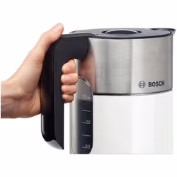 Bosch TWK8611P bollitore elettrico 1,5 L 2400 W Antracite, Acciaio inox, Bianco - Vista aggiuntiva 4