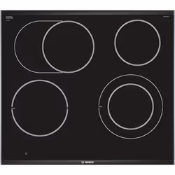 Bosch Serie 8 PKN675DP1D piano cottura Nero, Acciaio inox Da incasso Ceramica 4 Fornello(i) - Vista aggiuntiva 4