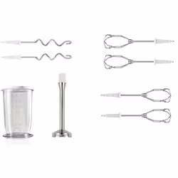 Bosch MFQ4075DE sbattitore Sbattitore manuale 550 W Argento, Bianco - Vista aggiuntiva 6