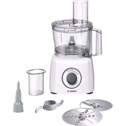 Bosch MCM3110W, 2,3 L, Bianco, Manopola, Plastica, Acciaio inox, 800 W