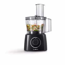 Bosch MCM3201B robot da cucina 800 W 2,3 L Nero, Trasparente