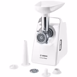 Bosch CompactPower MFW3520W, 500 W, Bianco, 4 mm, 8 mm, 1,2 m, Acciaio inox, 1500 W
