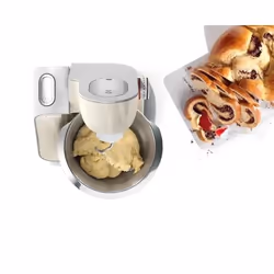Bosch MUM58L20 robot da cucina 1000 W 3,9 L Grigio, Acciaio inox, Bianco - Vista aggiuntiva 5