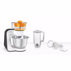 Bosch MUM5 Start Line universal robot da cucina 800 W 3,9 L Arancione, Argento, Trasparente, Bianco - Vista aggiuntiva 5