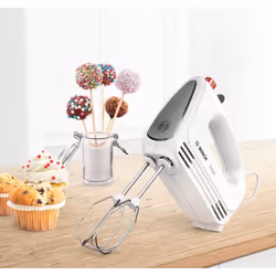 Bosch MFQ22100 sbattitore Sbattitore manuale 375 W Grigio, Bianco - Vista aggiuntiva 5