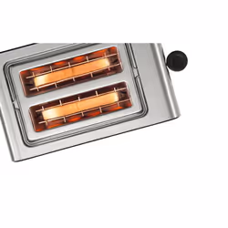Bosch TAT7203 tostapane 2 fetta/e 1050 W Nero, Acciaio inox - Vista aggiuntiva 6