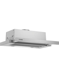 Bosch Serie 4 DFT63AC50 cappa aspirante Semintegrato (semincassato) Argento 360 m³/h