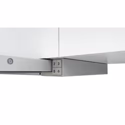 Bosch Serie 4 DFT63AC50 cappa aspirante Semintegrato (semincassato) Argento 360 m³/h