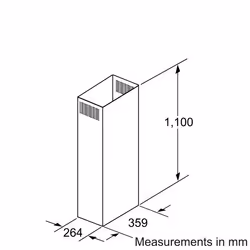 Siemens LZ12285 accessorio per cappa