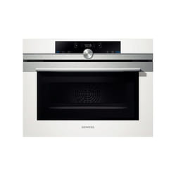 Siemens CM633GBW1 forno 45 L Acciaio inox, Bianco