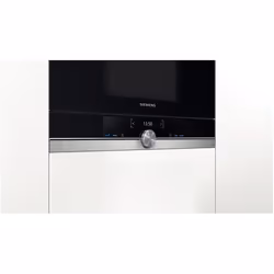 Siemens BE634RGS1 forno a microonde Nero, Acciaio inox Da incasso 21 L 900 W