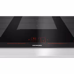 Siemens EX975LXC1E piano cottura Nero, Acciaio inox Da incasso Piano cottura a induzione 5 Fornello(i) - Vista aggiuntiva 4