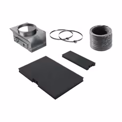 Siemens LZ10AKU00, Kit di riciclaggio della cappa da cucina, Nero, Grigio, Metallico, Siemens, 2,84 kg, 350 mm, 460 mm