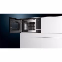 Siemens iQ500 BE525LMS0 forno a microonde Nero, Acciaio inox Microonde combinato Da incasso 20 L 800 W - Vista aggiuntiva 4
