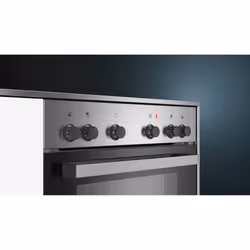 Siemens iQ100 HE010FBR1 forno 66 L Nero, Acciaio inox