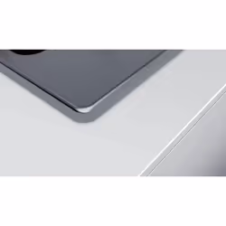Siemens iQ300 EG6B5PB90 piano cottura Acciaio inox, Nero Da incasso 58 cm Gas 4 Fornello(i)