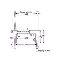 Siemens iQ100 LI64MB521 cappa aspirante Semintegrato (semincassato) Grigio, Argento 389 m³/h - Vista aggiuntiva 5