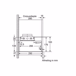 Siemens iQ100 LI64MB521 cappa aspirante Semintegrato (semincassato) Grigio, Argento 389 m³/h - Vista aggiuntiva 7