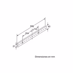 Siemens iQ300 LI67SA531 cappa aspirante Semintegrato (semincassato) Argento 399 m³/h - Vista aggiuntiva 4
