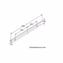Siemens iQ300 LI97SA531 cappa aspirante Semintegrato (semincassato) Bianco 397 m³/h - Vista aggiuntiva 7
