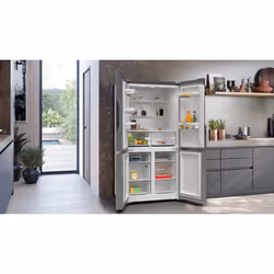Siemens iQ300 KF96NVPEA frigorifero side-by-side Libera installazione 605 L E Argento - Vista aggiuntiva 4