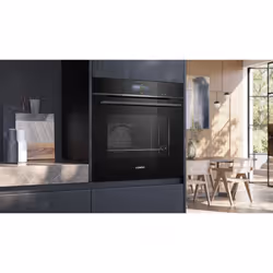 Siemens HR776G1B1 forno 71 L 3600 W Nero, Acciaio inox - Vista aggiuntiva 6