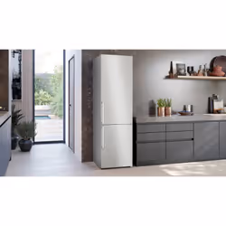 Siemens iQ500 KG39NAIAT frigorifero con congelatore Libera installazione 363 L A Acciaio inox